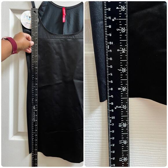 Spanx New Smart Grip Open Bust Full Slip Black Size XL Style 10178 Shapewear - Picture 8 of 12